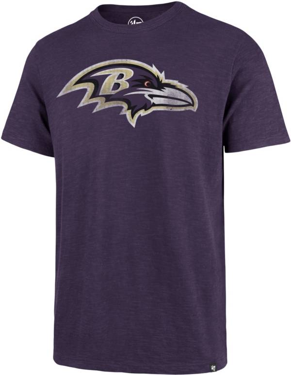 ‘47 Men's Baltimore Ravens Scrum Logo Purple T-Shirt