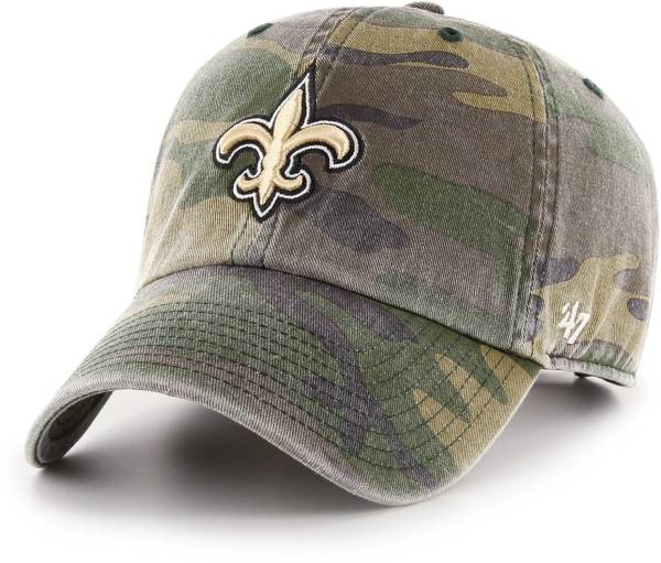 '47 Men's New Orleans Saints Camo Cleanup Adjustable Hat product image