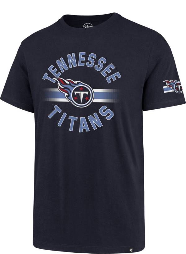 ‘47 Men's Tennessee Titans Looper Rivalry Navy T-Shirt