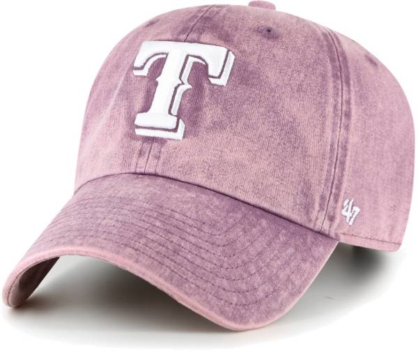 ‘47 Women's Texas Rangers Purple Snow Cone Clean Up Adjustable Hat