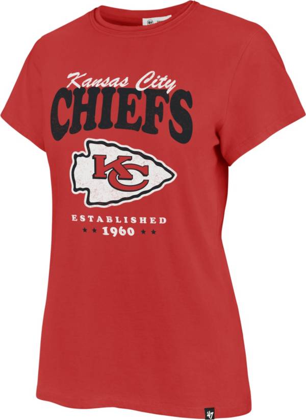 ‘47 Women's Kansas City Chiefs Frankie Red T-Shirt