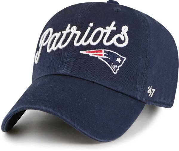 '47 Women's New England Patriots Navy Millie Adjustable Hat