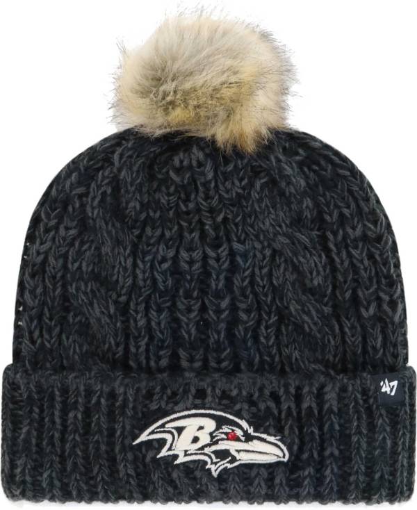 '47 Women's Baltimore Ravens Black Meeko Knit
