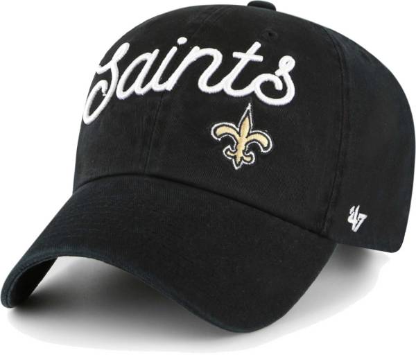 '47 Women's New Orleans Saints Black Millie Adjustable Hat