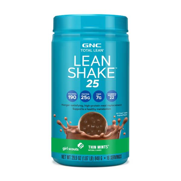 GNC LEAN SHAKE 25 Girl Scouts Thin Mint product image