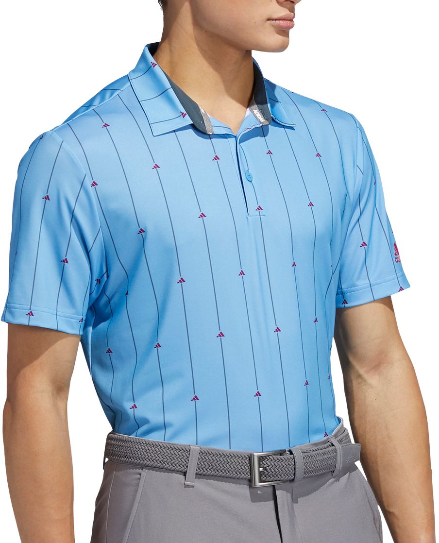 adidas logo golf shirt