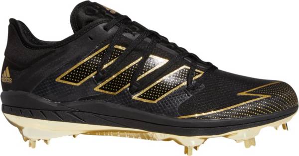 adidas Men's Afterburner 7 Gold Metal Baseball Cleats