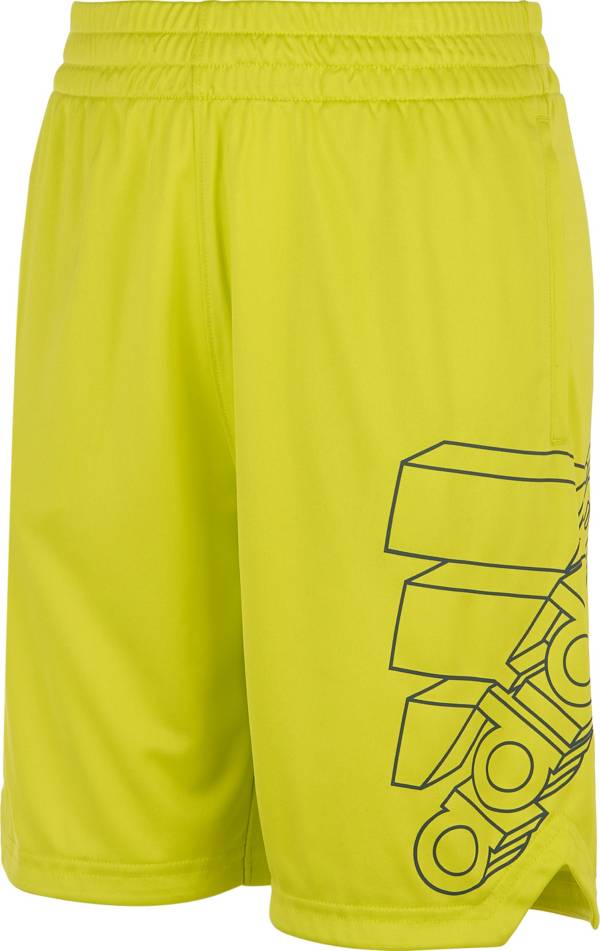 adidas Boys' AEROREADY 3D Outline Badge of Sport Shorts