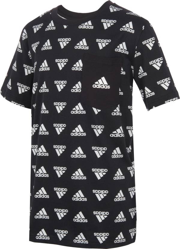 adidas Boys' Brand Love Printed T-Shirt