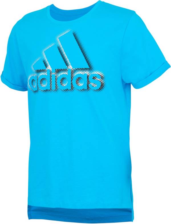 adidas Girls' Badge Of Sport Graphic Boxy T-Shirt