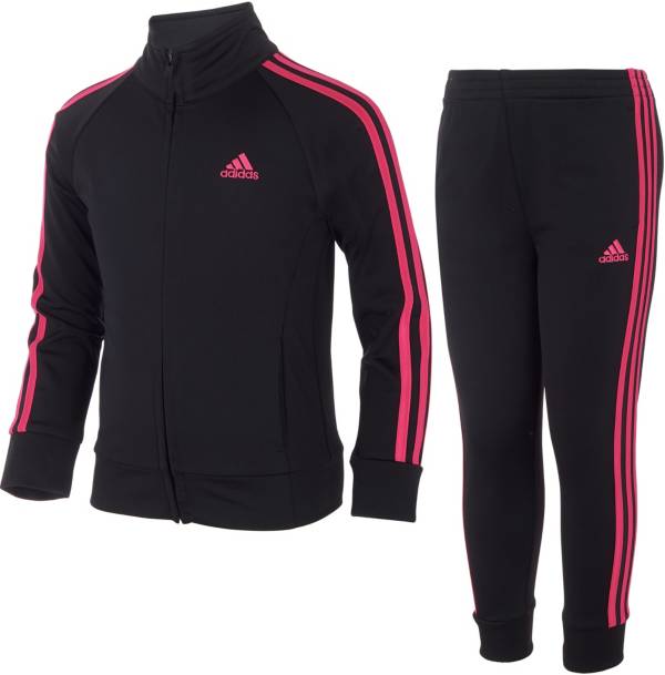 adidas Toddler Classic Tricot Jacket and Jogger Pants Set