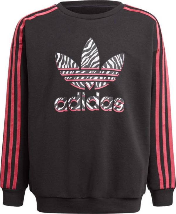 adidas Kids' Graphic Print Crewneck