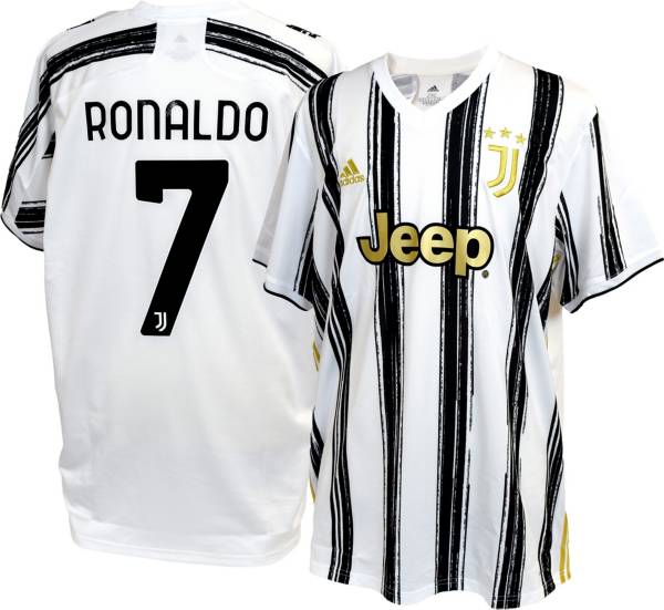 adidas Men's Juventus '20 Cristiano Ronaldo #7 Home Replica Jersey