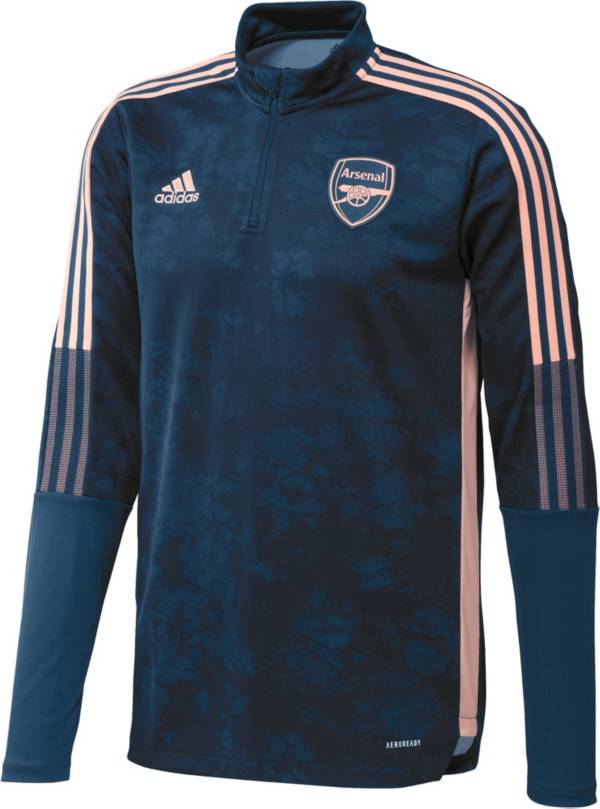 adidas Youth Arsenal Tiro Navy Full-Zip Track Jacket