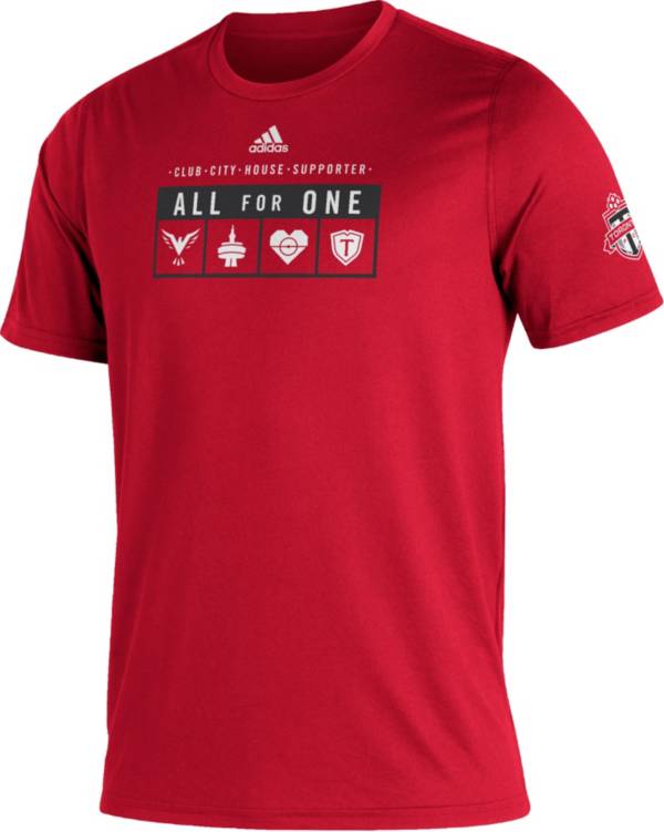 adidas Men's Toronto FC Red Kickoff Creator Performance T-Shirt