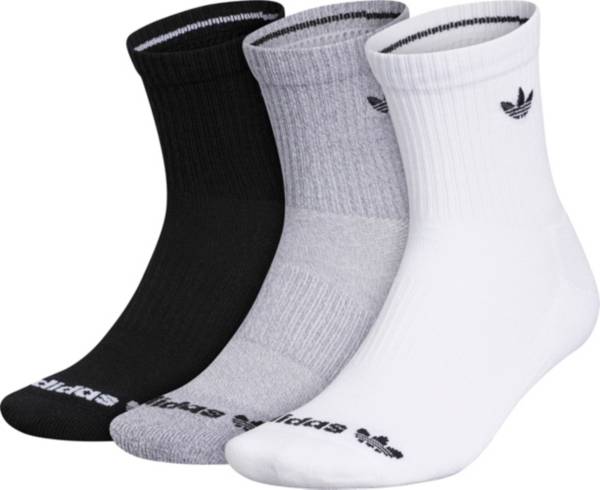 adidas Originals Trefoil Mid-Crew Socks – 3 Pack