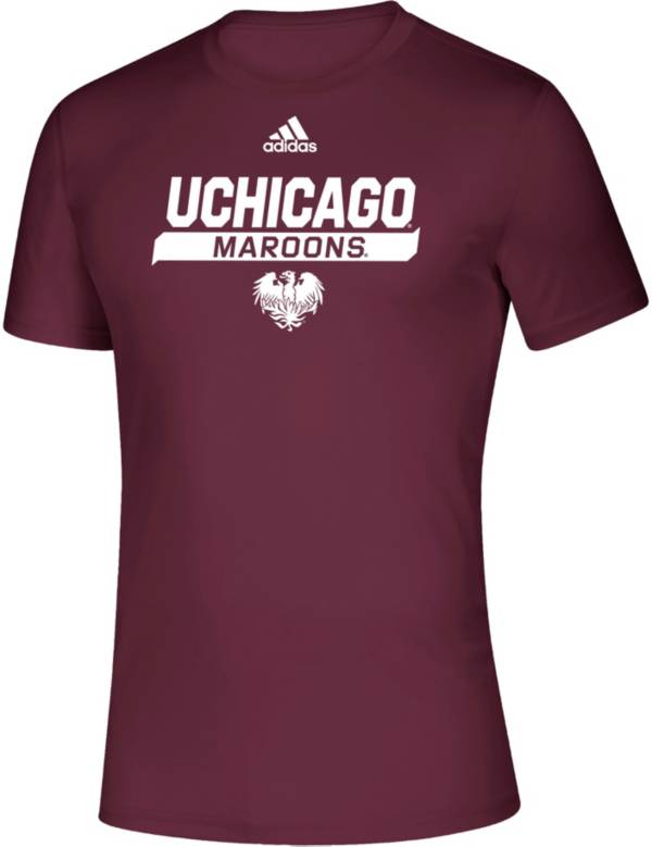 adidas Men's Chicago Maroons Creator Maroon T-Shirt