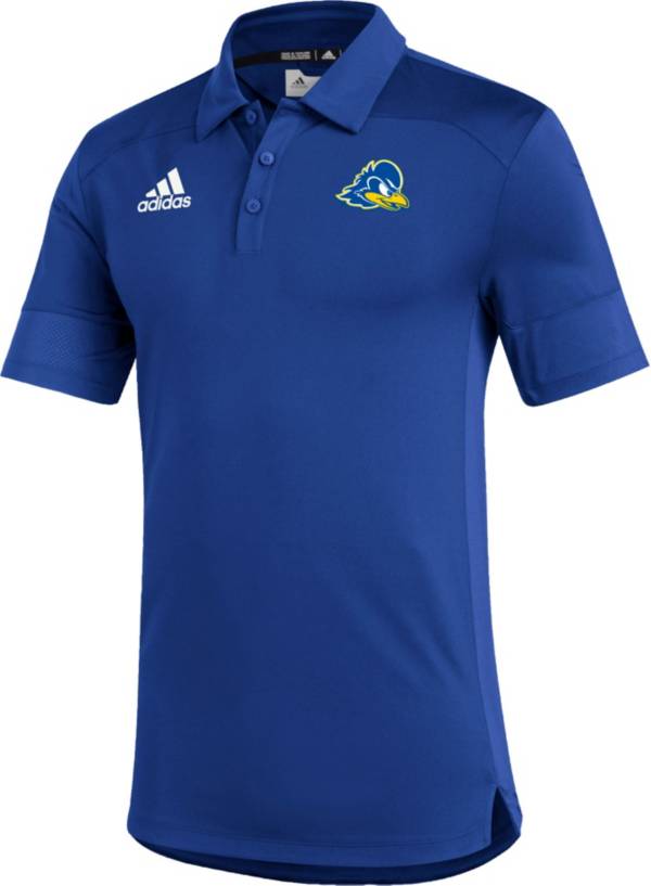 adidas Men's Delaware Fightin' Blue Hens Blue Under the Lights Coaches Sideline Polo