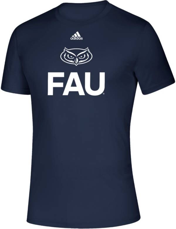 adidas Men's Florida Atlantic Owls Creator Blue T-Shirt