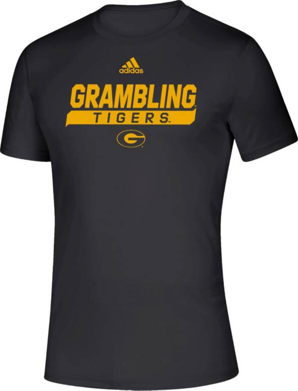 adidas Men's Grambling State Tigers Creator Performance Black T-Shirt