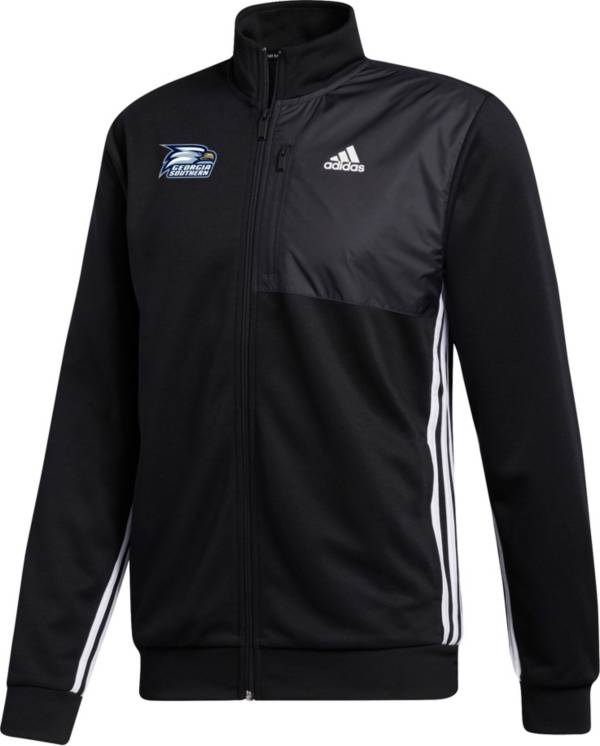 adidas Men's Georgia Southern Eagles Transitional Full-Zip Track Black Jacket product image