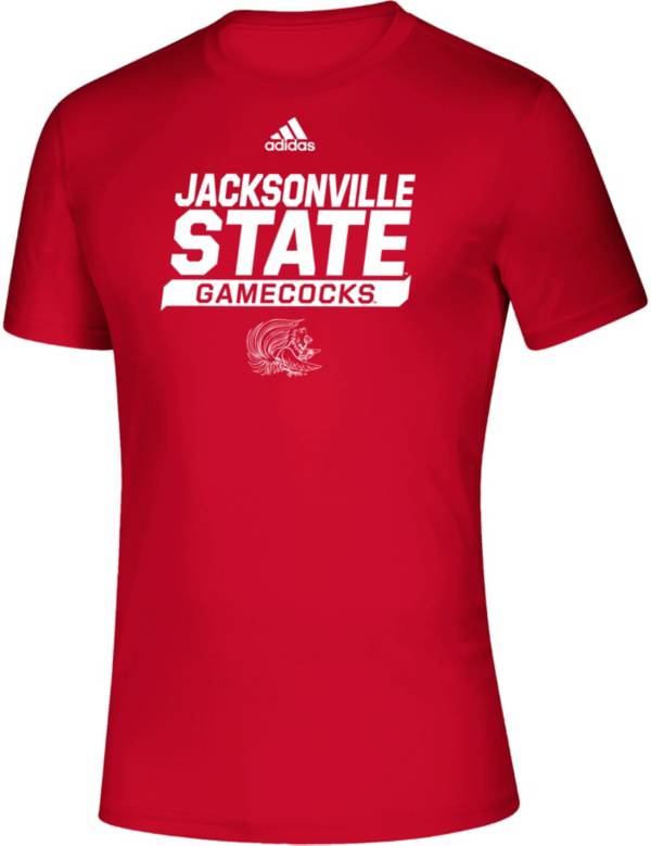 adidas Men's Jacksonville State Gamecocks Creator Red T-Shirt