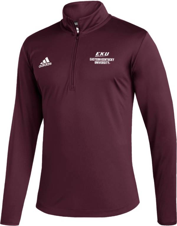 adidas Men's Eastern Kentucky Colonels Under Maroon Quarter-Zip Pullover