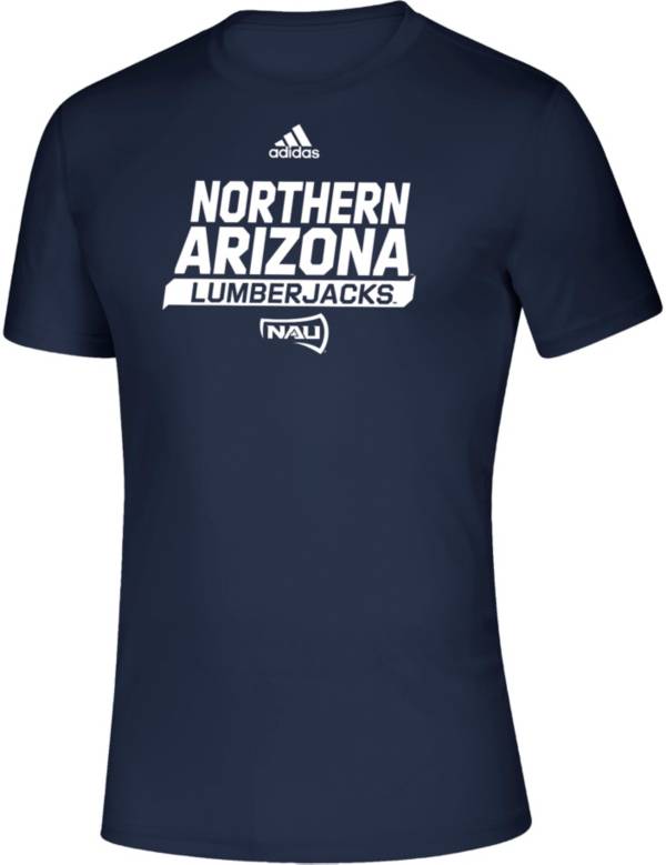 adidas Men's Northern Arizona Lumberjacks Creator Blue T-Shirt