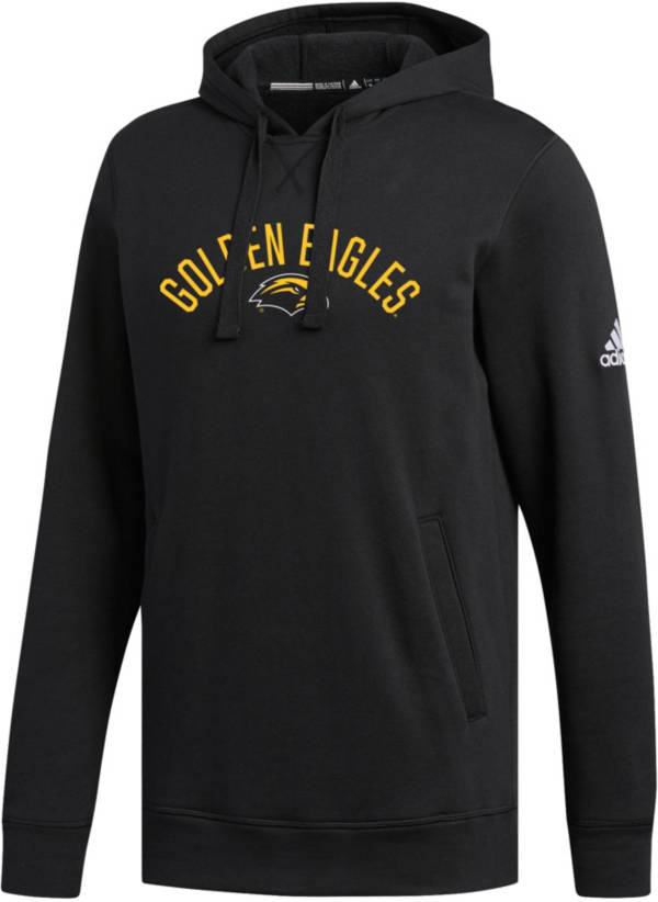 adidas Men's Southern Miss Golden Eagles Black Fleece Hoodie