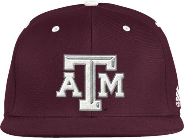adidas Men's Texas A&M Aggies Maroon Fitted Wool Baseball Hat product image