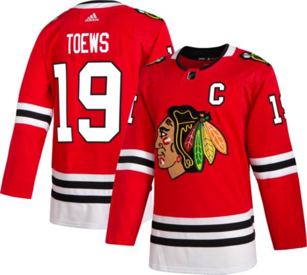 adidas Men's Chicago Blackhawks Jonathan Toews #19 Authentic Pro Home Jersey