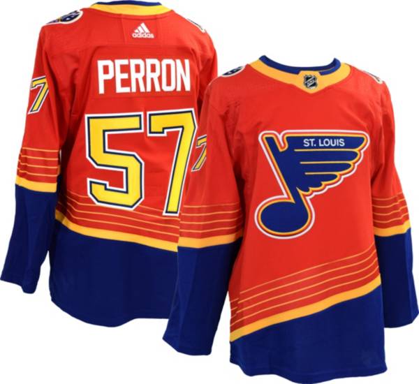 adidas Men's St. Louis Blues David Perron #57 Reverse Retro ADIZERO Authentic Jersey