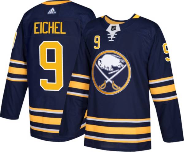 adidas Buffalo Sabres Jack Eichel #9 Navy Authentic Home Jersey