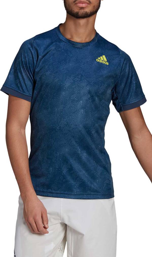 adidas Men's Freelift Short-Sleeve Tennis T-Shirt