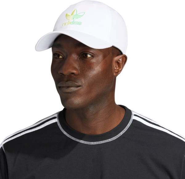 adidas Men's Relaxed Split Trefoil Strap-Back Hat