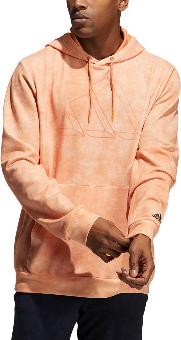 adidas Men's 3 Bar Wash Pullover Hoodie