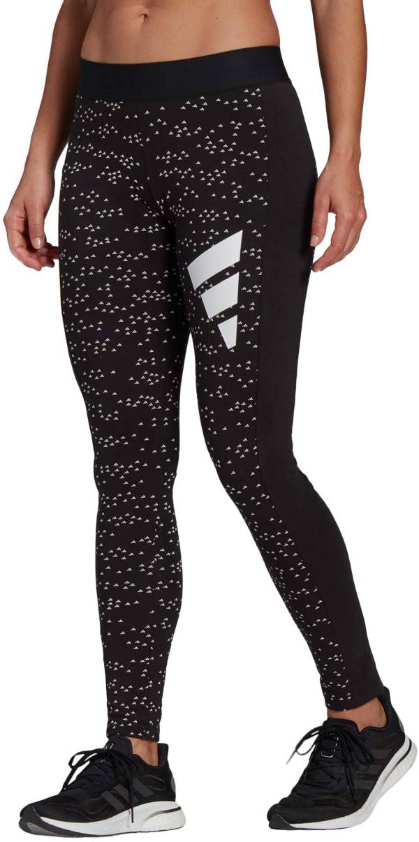 adidas Women's 3 Bar All Over Print Leggings