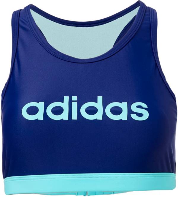 adidas Women's Core Racerback Sports Bra Swim Top