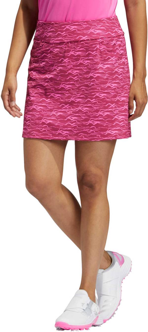 adidas Women's Ultimate365 Printed 16'' Primegreen Golf Skort