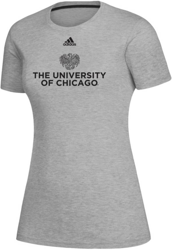 adidas Women's Chicago Maroons Grey Creator T-Shirt