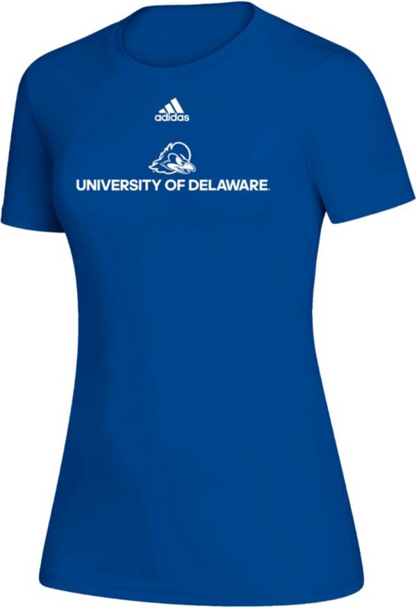 adidas Women's Delaware Fightin' Blue Hens Creator Blue T-Shirt