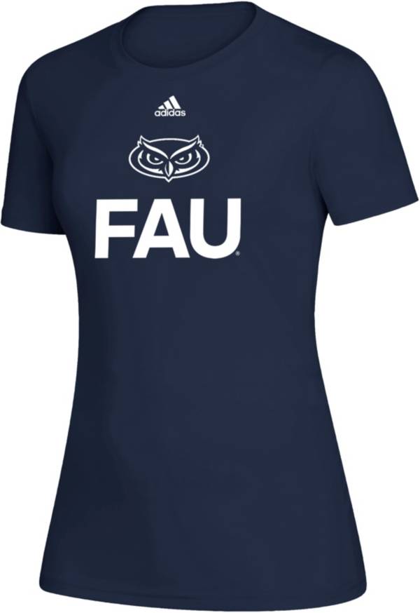 adidas Women's Florida Atlantic Owls Creator Blue T-Shirt
