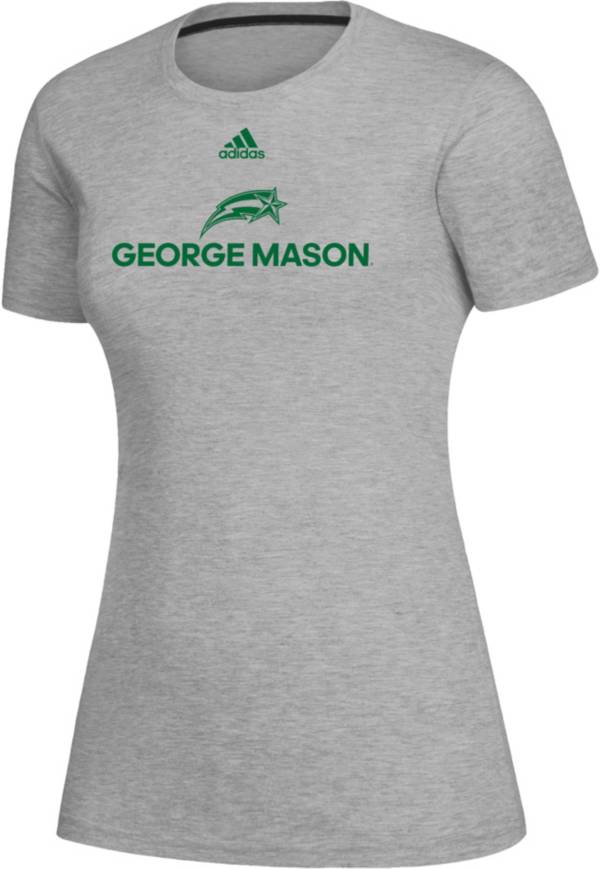 adidas Women's George Mason Patriots Creator Grey T-Shirt