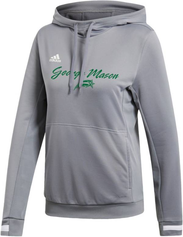 adidas Women's George Mason Patriots Grey Hoodie