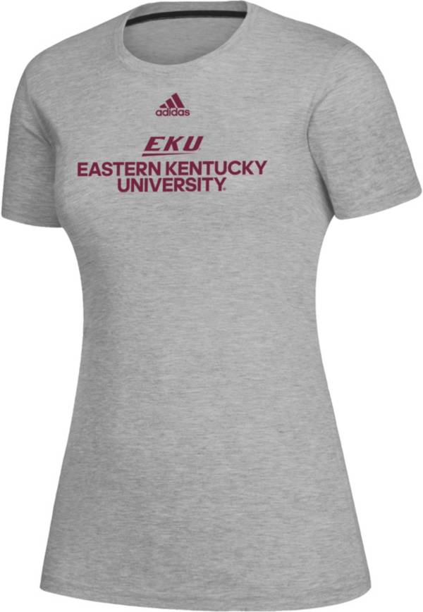 adidas Women's Eastern Kentucky Colonels Creator Grey T-Shirt