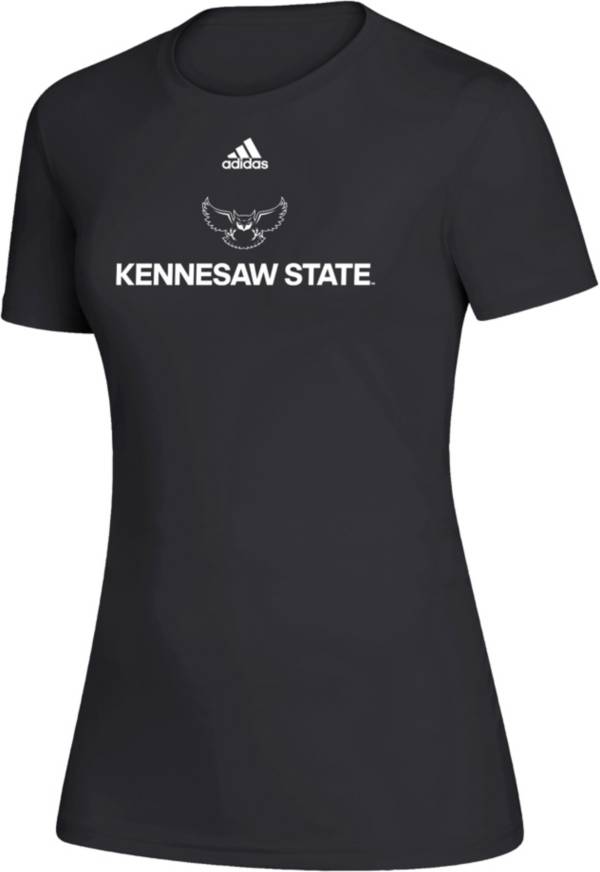 adidas Women's Kennesaw State Owls Creator Black T-Shirt