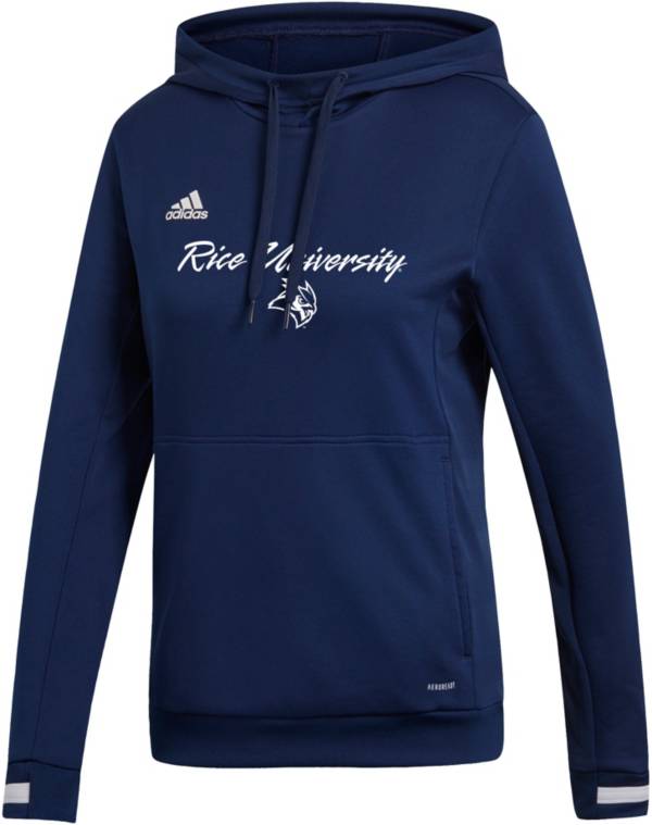 adidas Women's Rice Owls Blue Hoodie