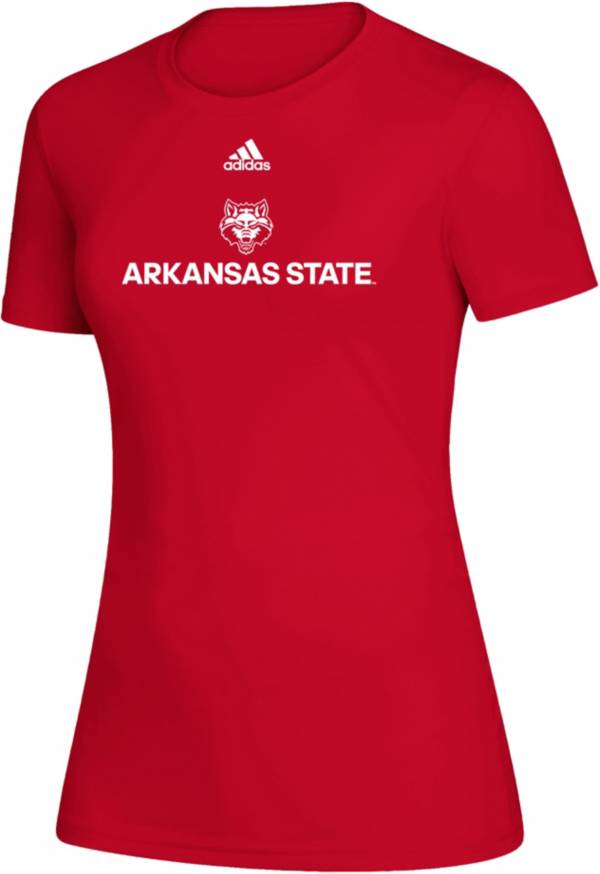 adidas Women's Arkansas State Red Wolves Creator Scarlet T-Shirt