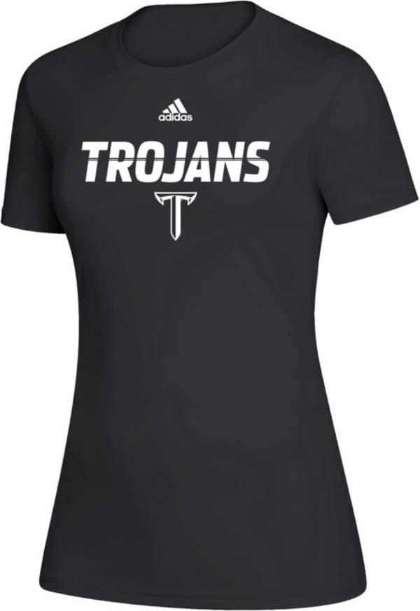 adidas Women's Troy Trojans Creator Black T-Shirt