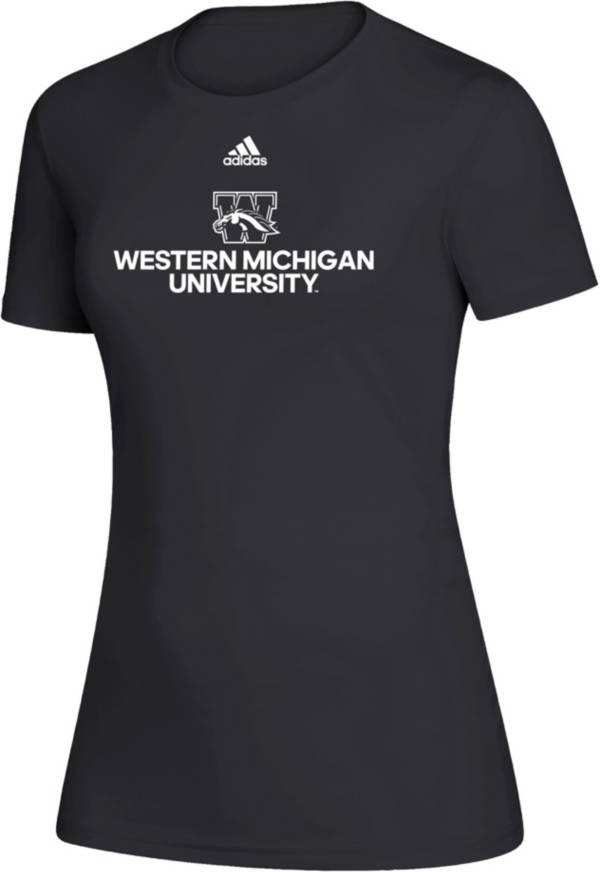 adidas Women's Western Michigan Broncos Creator Black T-Shirt